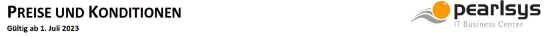 Preise und Konditionen 2023